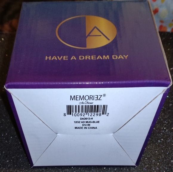 Pretty Blue Purple Ombre Coffee / Tea Mug - "Dream" Cup 12 oz+ free gifts - Picture 5 of 9